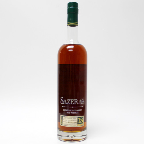  Sazerac 18 Year Old Straight Rye Whiskey, Kentucky, USA [2009] 21L2327
