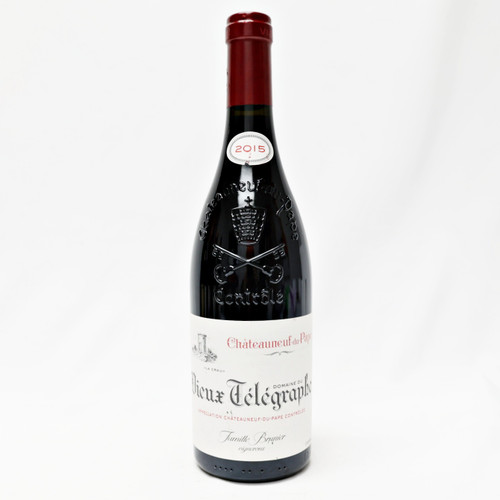 2015 Domaine du Vieux Telegraphe Chateauneuf-du-Pape La Crau, Rhone, France [label issue, capsule issue] 24E0745