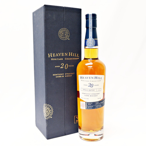 Heaven Hill Distilleries Heritage Collection 20 Year Old Small Batch Kentucky Straight Corn Whiskey, USA [label issue] 24E1024