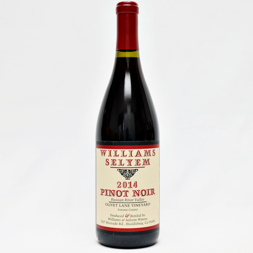 2014 Williams Selyem Olivet Lane Vineyard Pinot Noir, Russian River Valley, USA 24E09193