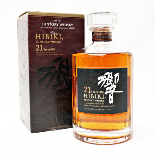 Hibiki 21 Year Old Blended Whisky, Japan [box issue] 24E1602
