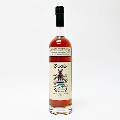 Willett Family Estate Bottled Single-Barrel 9 Year Old Straight Rye Whiskey, Kentucky, USA 23B2421