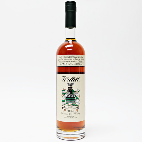 Willett Family Estate Bottled Single-Barrel 9 Year Old Straight Rye Whiskey, Kentucky, USA 23E1001
