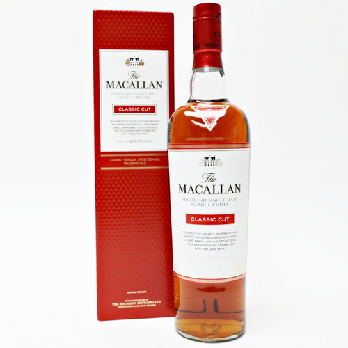 The Macallan Limited Edition Classic Cut Single Malt Scotch Whisky, Speyside - Highlands, Scotland [2017] 23E1501
