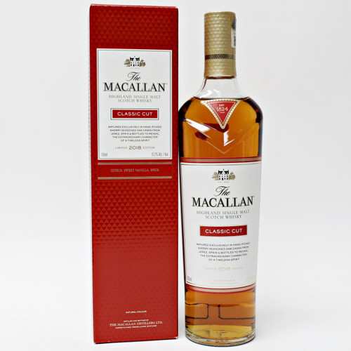 The Macallan Limited Edition Classic Cut Single Malt Scotch Whisky, Speyside - Highlands, Scotland [2018] 23F1630
