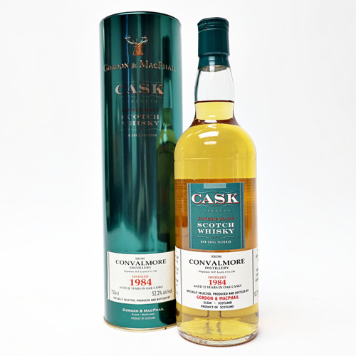 1984 Gordon & MacPhail Cask Strength Convalmore 22 Year Single Malt Scotch Whisky, Speyside - Highlands, Scotland [box issue] 23E26464
