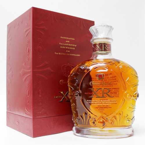 Crown Royal 'Red Waterloo Edition' XR Extra Rare Whisky, Canada 22G2719
