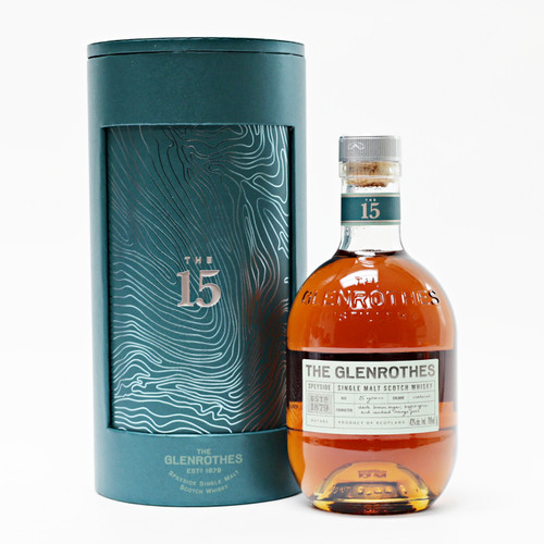 The Glenrothes 15 Year Old Single Malt Scotch Whisky, Speyside, Scotland 25G3195
