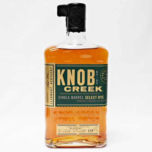 Knob Creek Single Barrel Select Straight Rye Whiskey, Kentucky, USA 23K1603