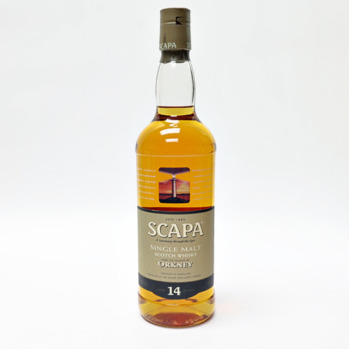 Scapa 14 Year Old Single Malt Scotch Whisky, Orkney, Scotland [no box] 25K2535