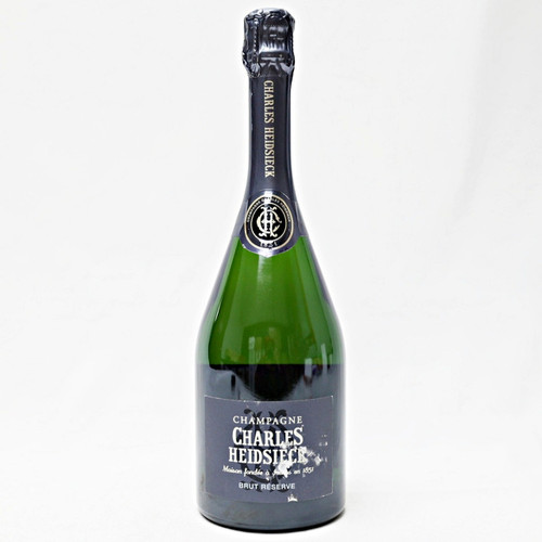 Charles Heidsieck Brut Reserve, Champagne, France [damaged label, damaged capsule] 25K2622