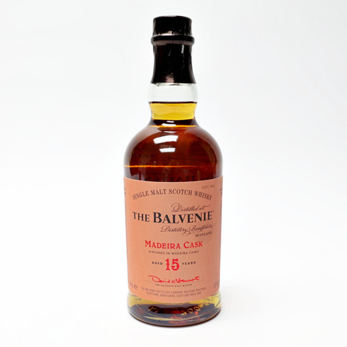 The Balvenie Madeira Cask 15 Year Old Single Malt Scotch Whisky, Speyside, Scotland [no box] 26B1104