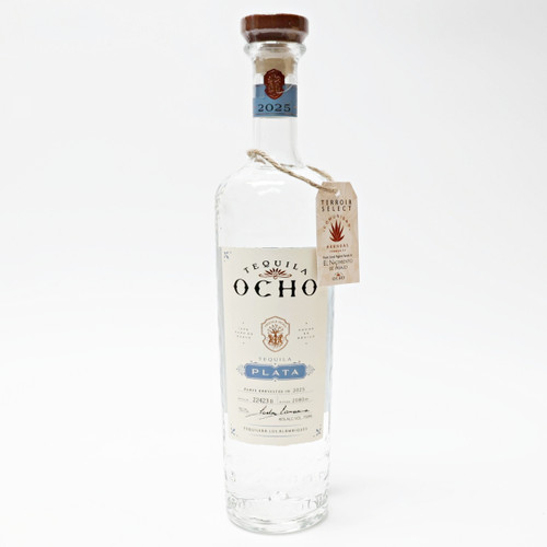 Tequila Ocho Single Estate Plata-Blanco, Jalisco, Mexico 26C1954