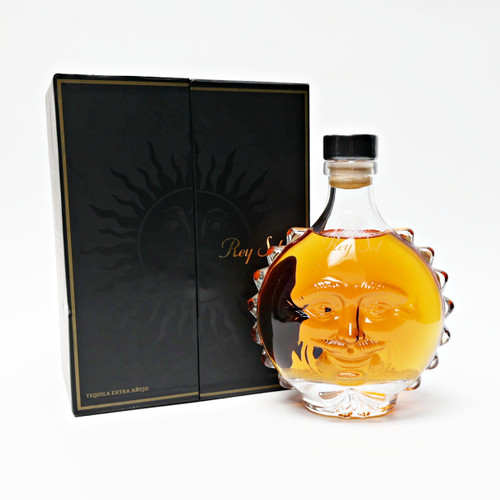 Casa San Matias Rey Sol Tequila Anejo, Jalisco, Mexico [damaged box, damaged crystal cork] 26F1245