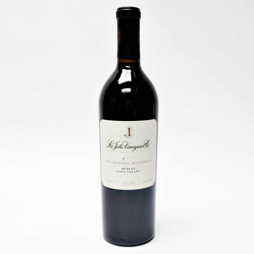 2013 La Jota Vineyard Merlot, Howell Mountain, USA [damaged label] 26G0215