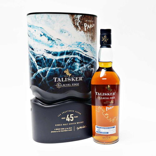 Talisker Glacial Edge 45 Year Old Single Malt Scotch Whisky, Isle of Skye, Scotland 26H0493