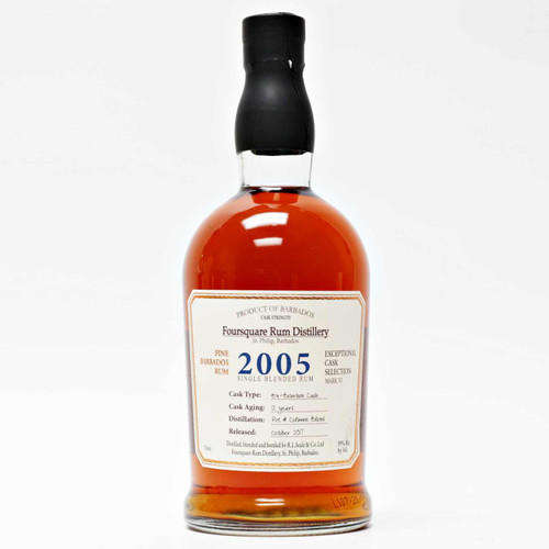 2005 Foursquare Rum Distillery Exceptional Cask Selection Mark VI 12 Year Old Single Blended Rum, Barbados 26i3042