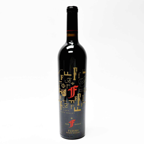 2013 Fleury Estate Winery The F in Red, Napa Valley, USA 26J0525