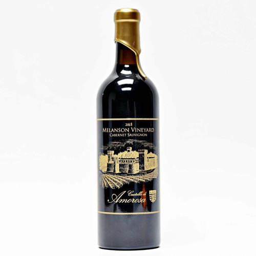 2018 Castello di Amorosa Melanson Vineyard Cabernet Sauvignon, Napa Valley, USA [cracked wax capsule] 26J05145