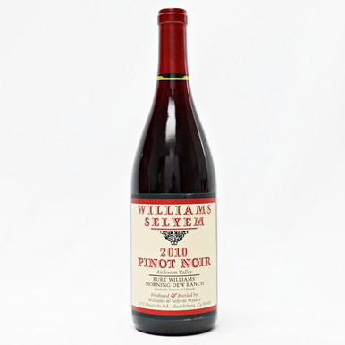 2010 Williams Selyem Burt Williams' Morning Dew Ranch Pinot Noir ...