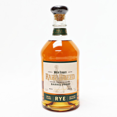 Wild Turkey Rare Breed Barrel Proof Kentucky Straight Rye Whiskey, USA ...