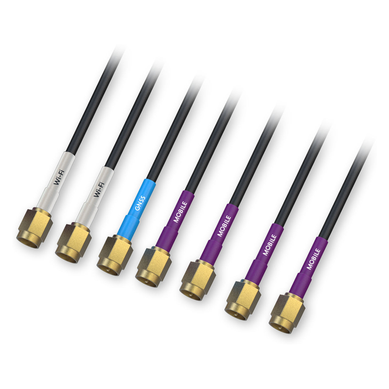 Teltonika PR1KC640 – 5G Combo MIMO Mobile/GNSS/WiFi Roof SMA Antenna