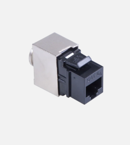 Garland CAT6A RJ45 Jack/Outlet | Pack of 12 | Black with White Clipsal Bezel