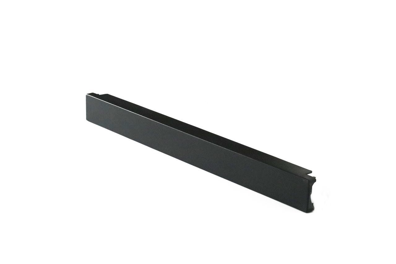 Garland 19" Blank Panel Plastic Tool Less | 1RU | Black