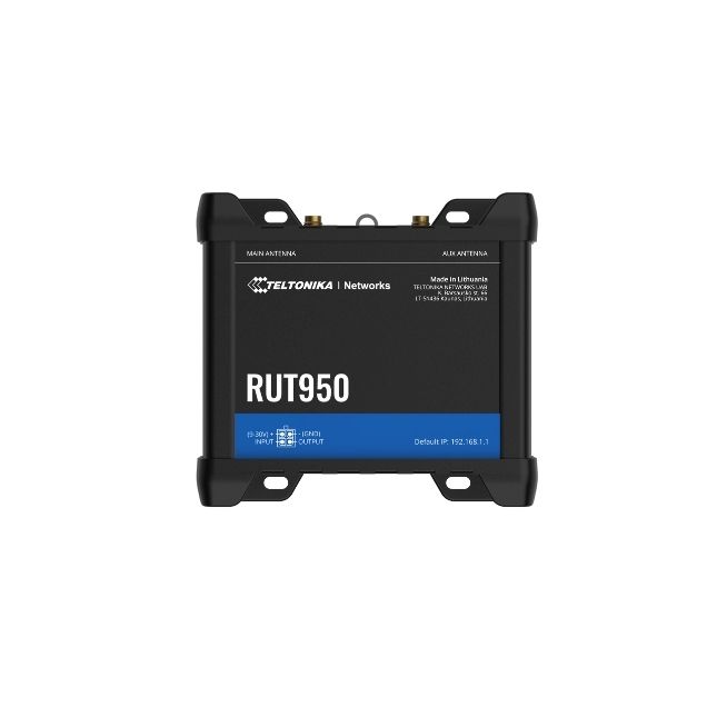 Teltonika | RUT950 M02290 | Industrial Cellular Router - Connectivity 4G / LTE (Cat 4)