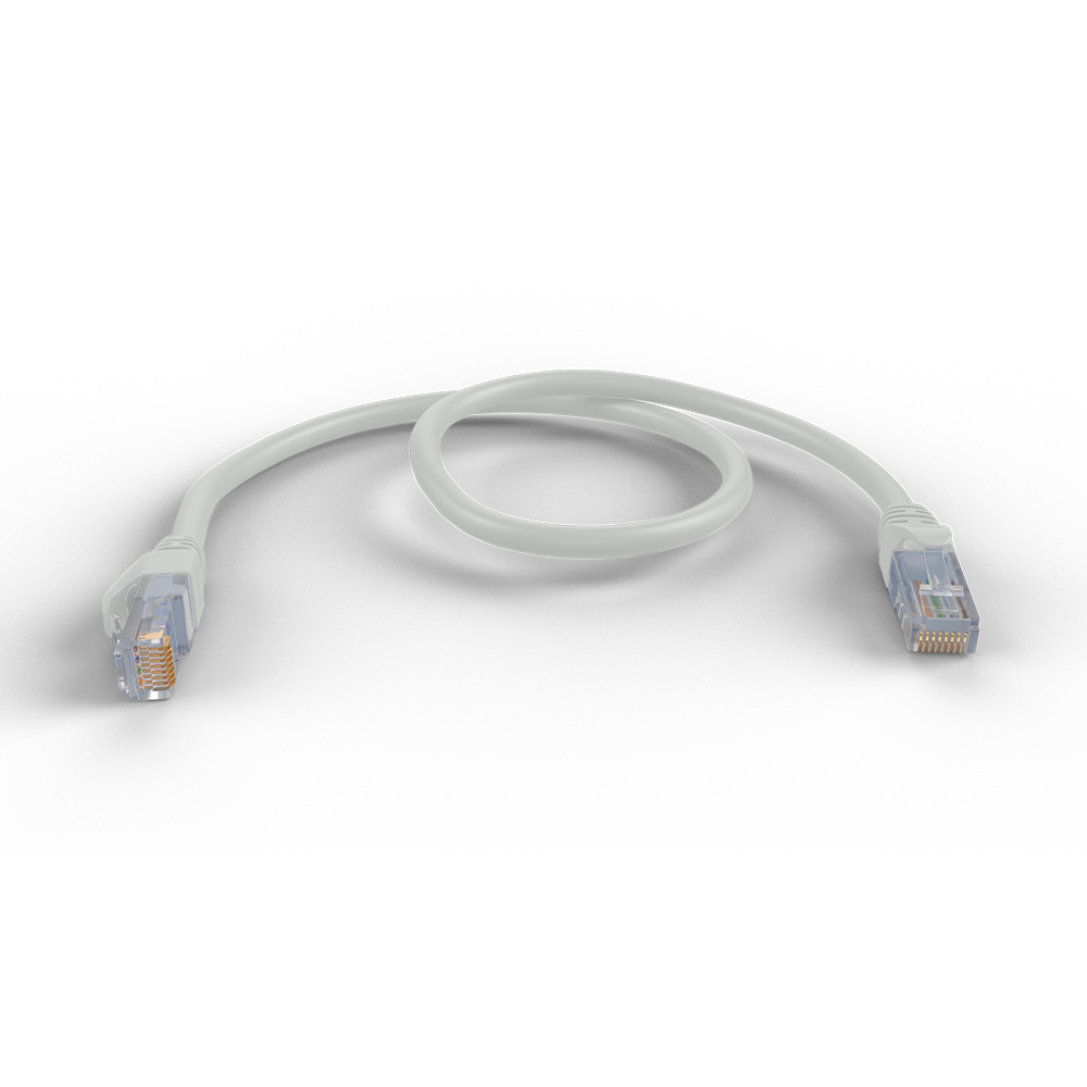 Garland CAT6A RJ45 S/FTP 26 AWG PVC Ethernet Cable | 0.25m | Grey