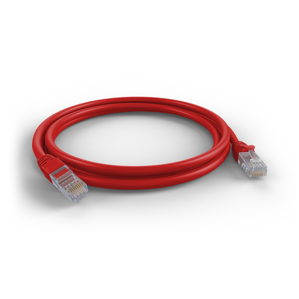 Garland CAT6A RJ45 S/FTP 26 AWG PVC Ethernet Cable | 1.5m | Red