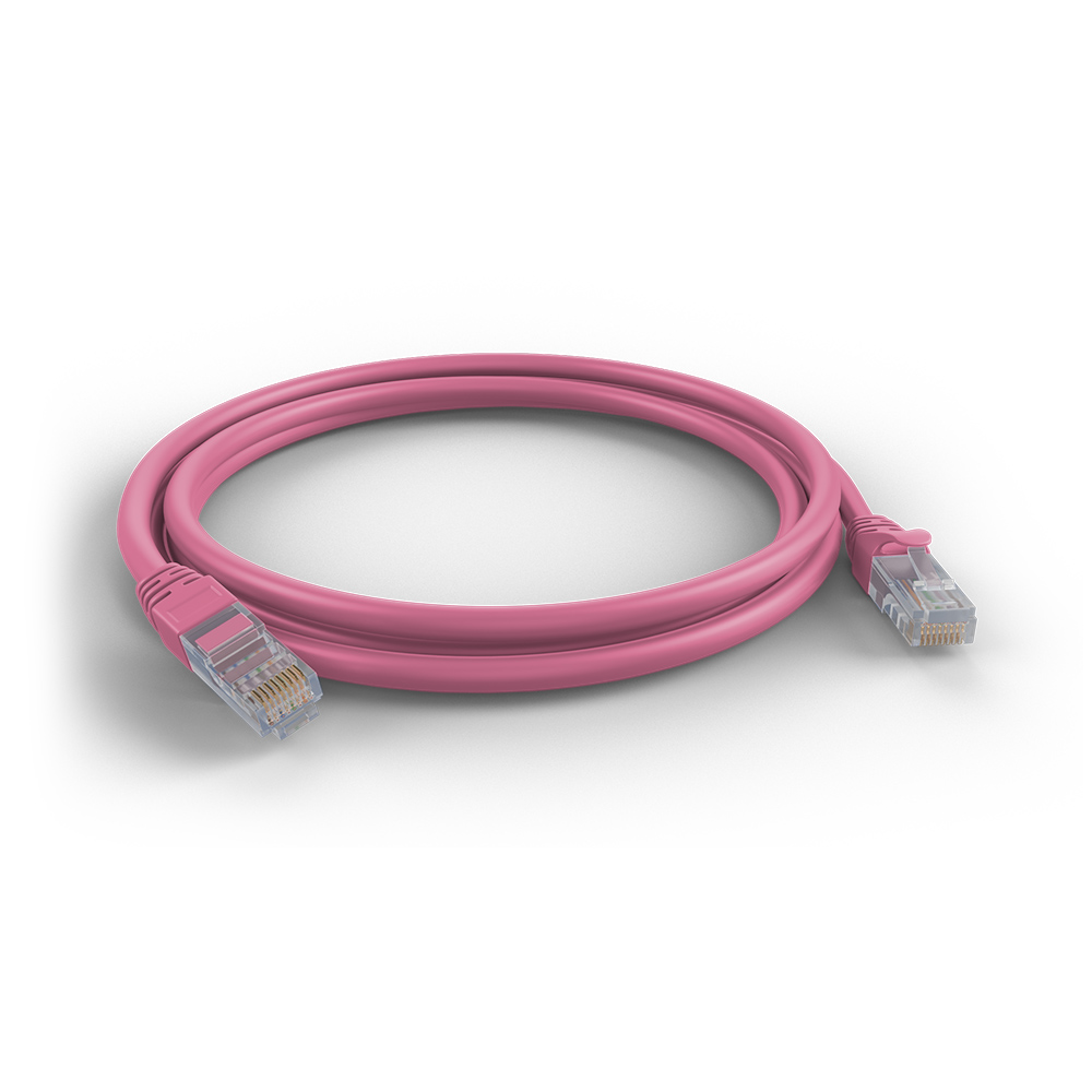 Garland CAT6A RJ45 S/FTP 26 AWG PVC Ethernet Cable | 1.5m | Pink