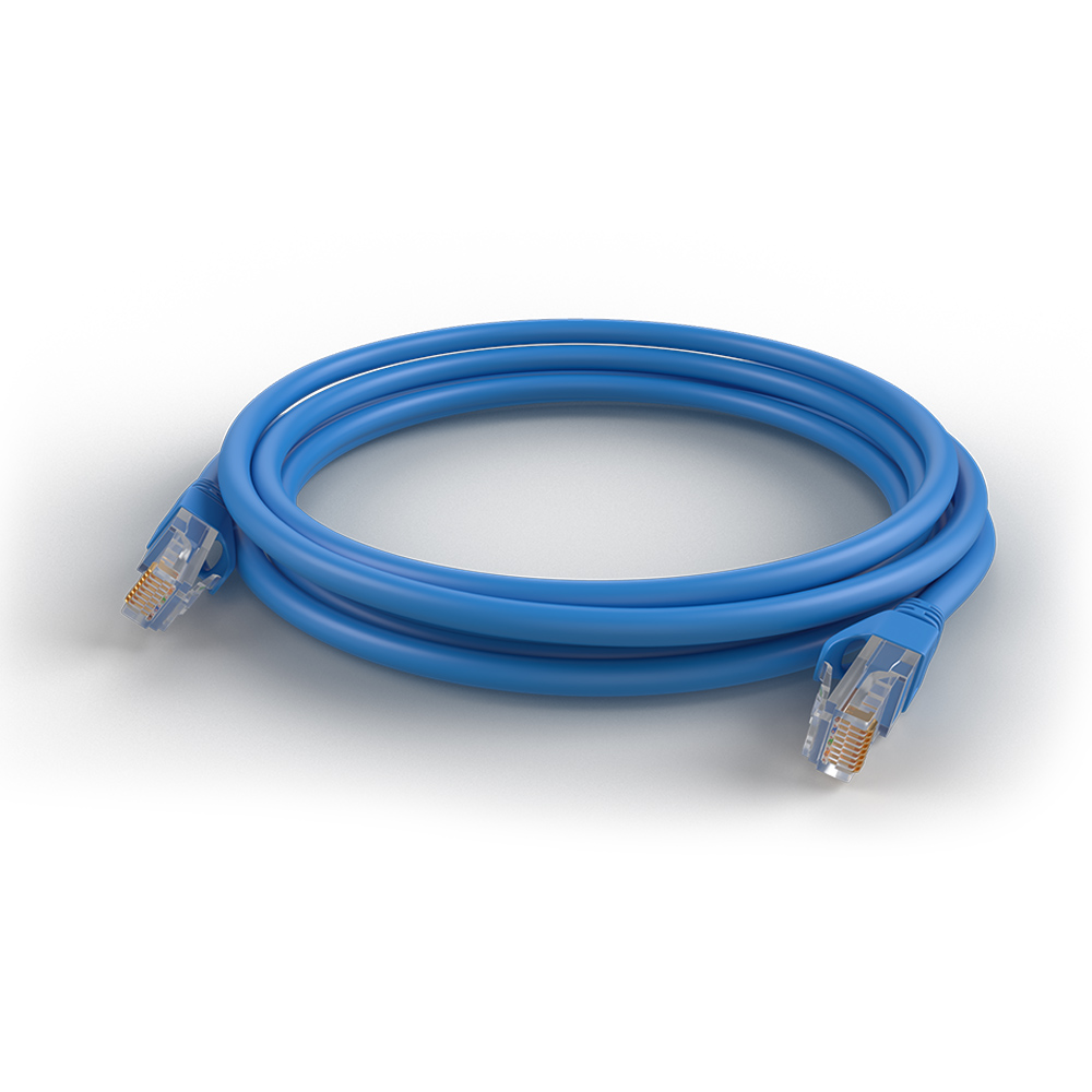 Garland CAT6A RJ45 S/FTP 26 AWG PVC Ethernet Cable | 2m | Blue