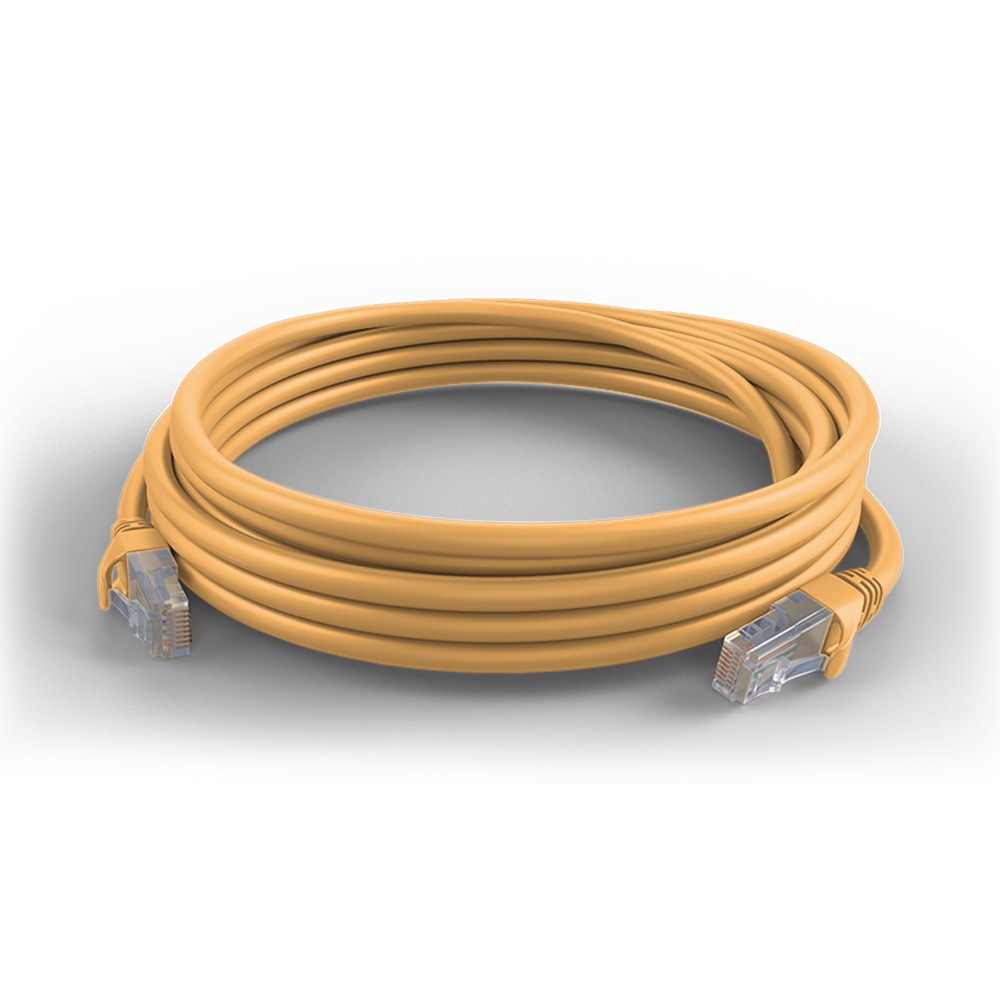Garland CAT6A RJ45 S/FTP 26 AWG PVC Ethernet Cable | 3m | Orange