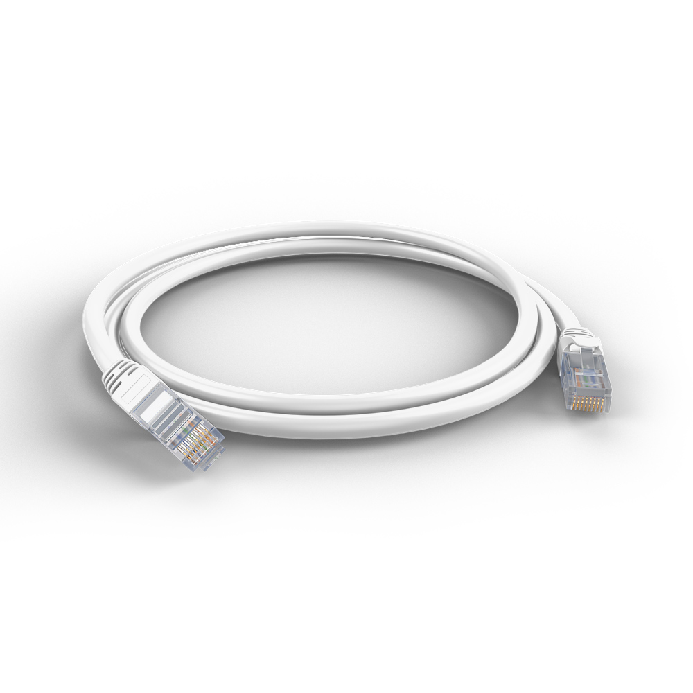 Garland CAT6 RJ45 U/UPT 24AWG Ethernet Cable | 1m | White