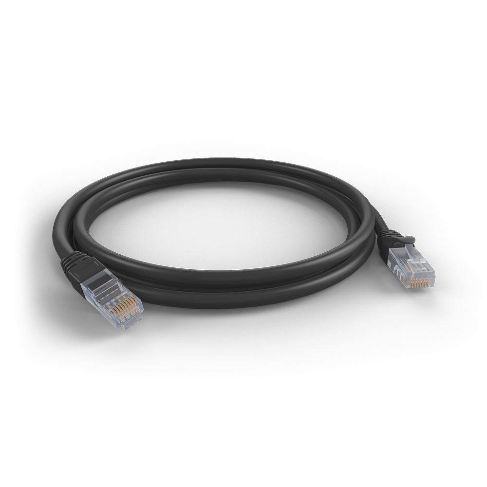 Garland CAT6 RJ45 U/UPT 24AWG Ethernet Cable | 1.5m | Black