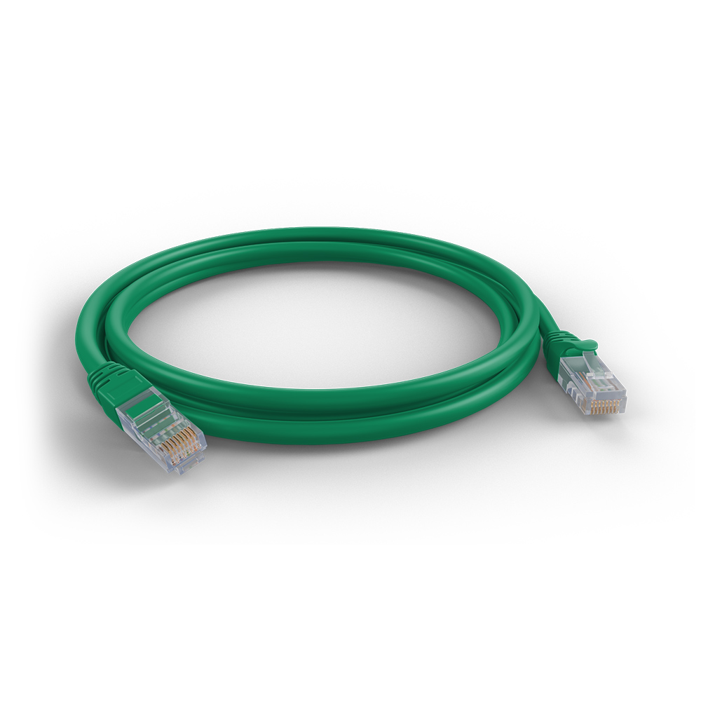 Garland CAT6 RJ45 U/UPT 24AWG Ethernet Cable | 1.5m | Green