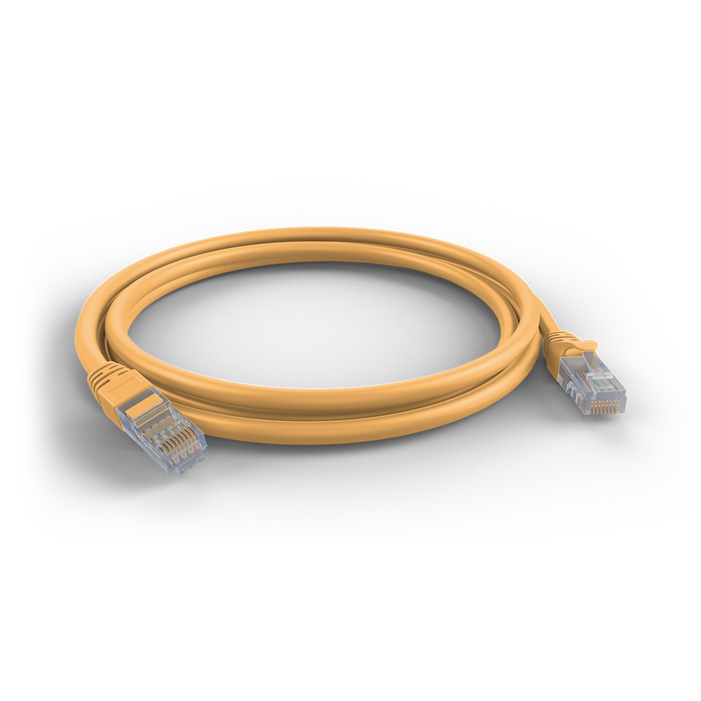 Garland CAT6 RJ45 U/UPT 24AWG Ethernet Cable | 1.5m | Orange
