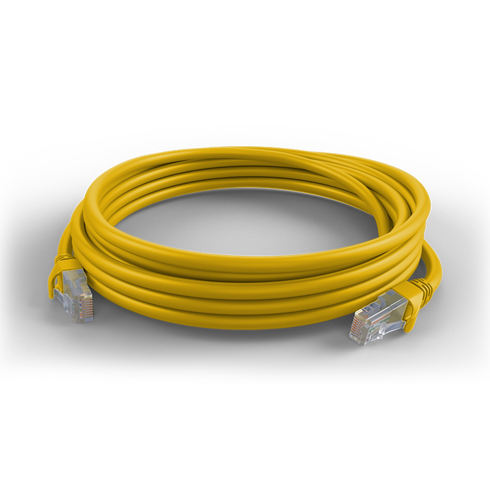 Garland CAT6 RJ45 U/UPT 24AWG Ethernet Cable | 5m | Yellow