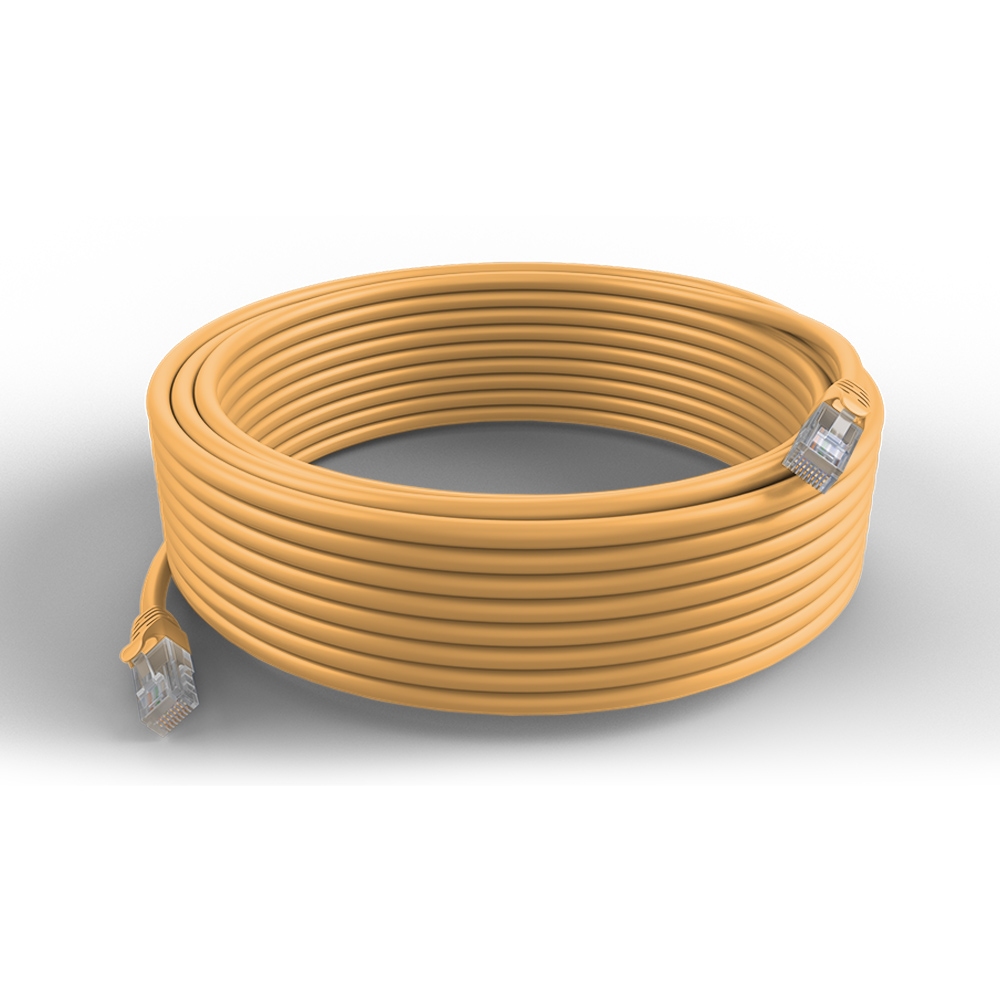 Garland CAT6 RJ45 U/UTP 24AWG Ethernet Cable | 15m | Orange