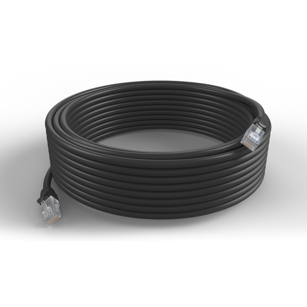 Garland CAT6 RJ45 U/UTP 24AWG Ethernet Cable | 20m | Black