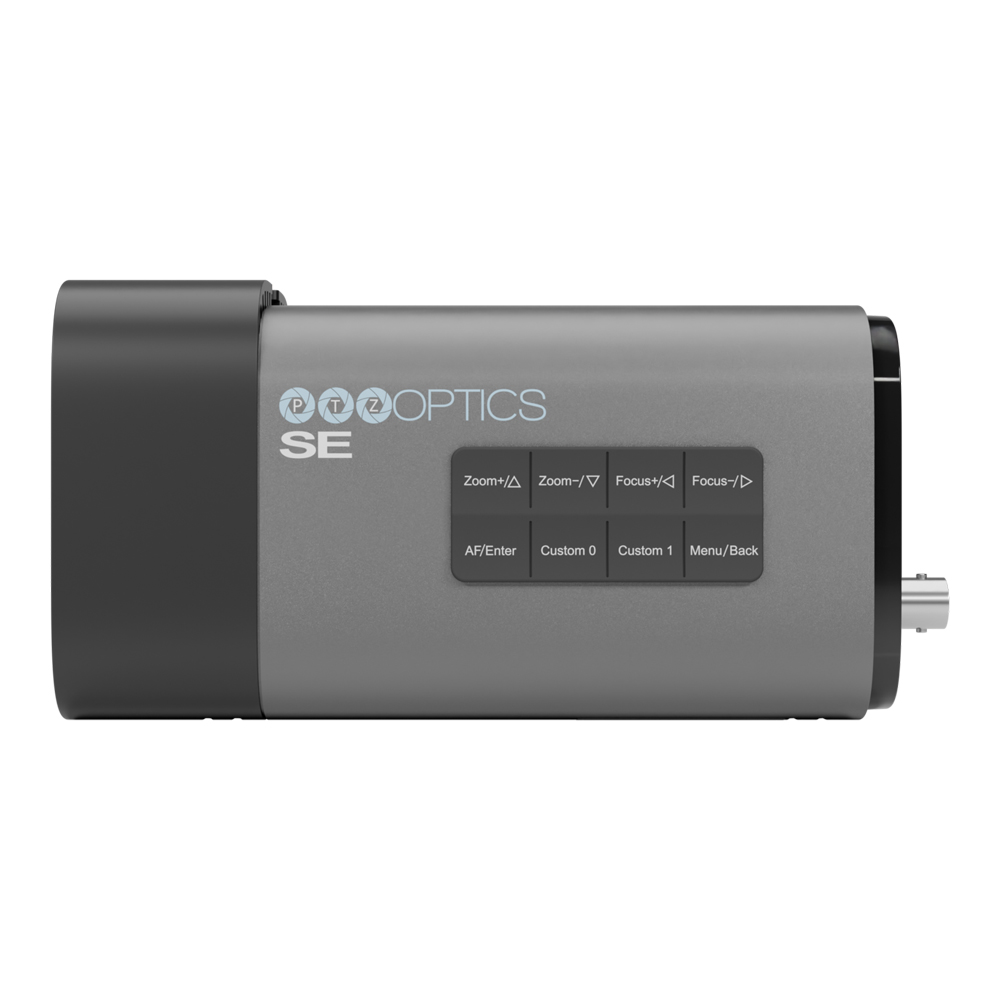 PTZOptics Studio Series | Fixed Lens Camera 12X Opt Zoom 1080p at 60fps | Grey