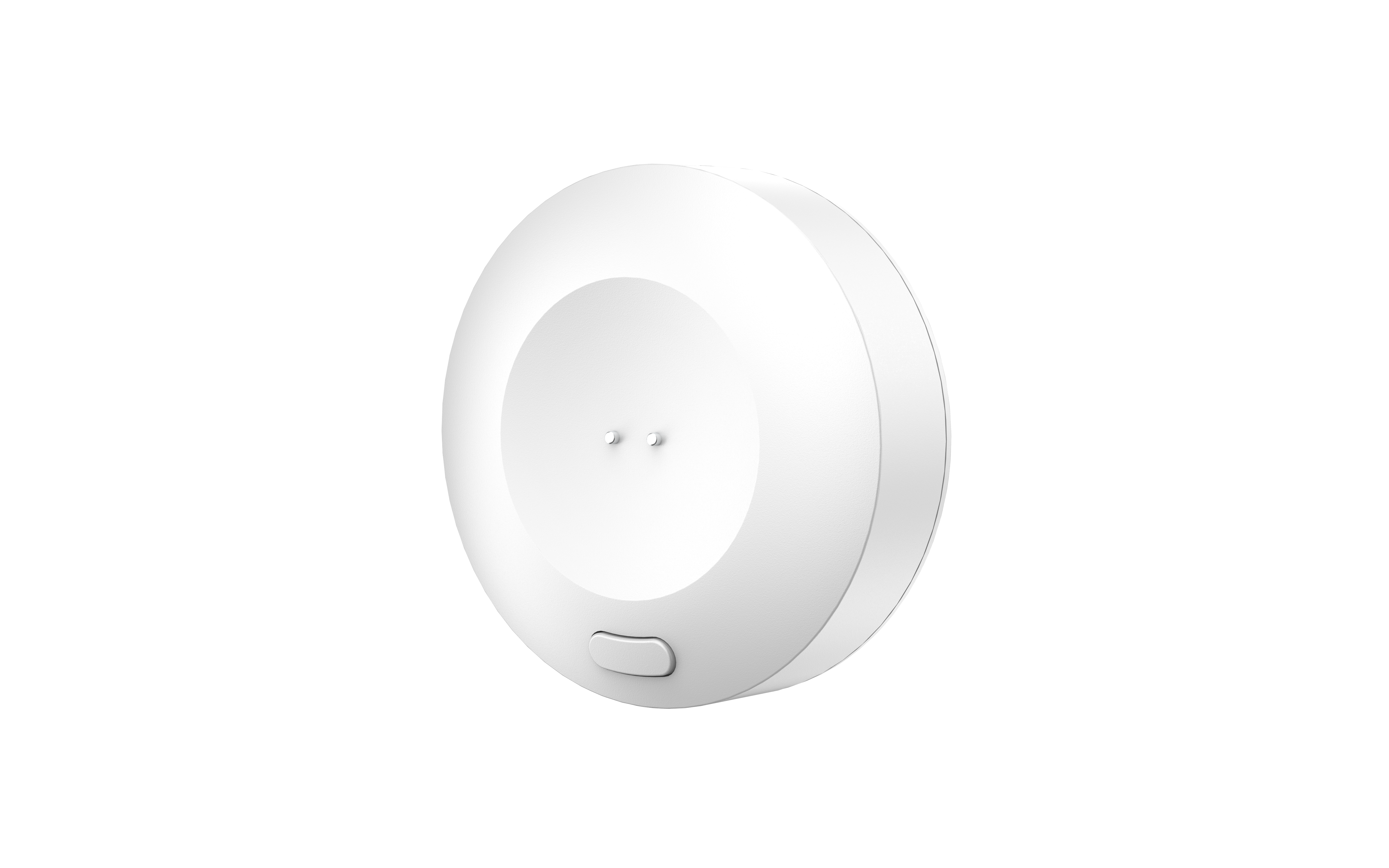 WisuAlarm | Wireless Interconnected Water Leak Detector | Replaceable 2 x 1.55v AAA Batteries | IP 65 Rated | White