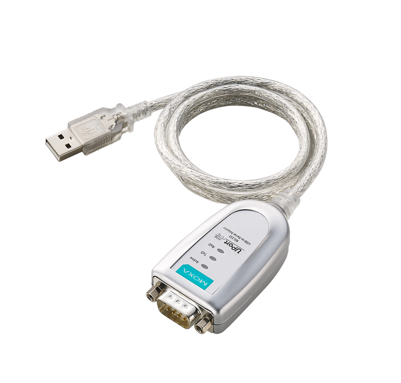 MOXA | USB-to-Serial Convertors | 1 port USB-to-Serial Hub RS-232 to USB Adaptor