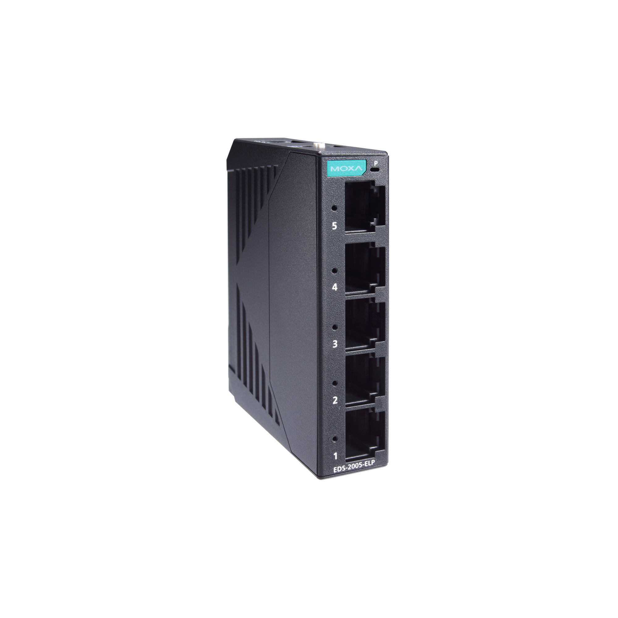 MOXA | Unmanaged Switch | Fast | 5 10/100BaseT(X) ports, 12/24/48 power input, plastic housing, -10 to 60°C operating temperature