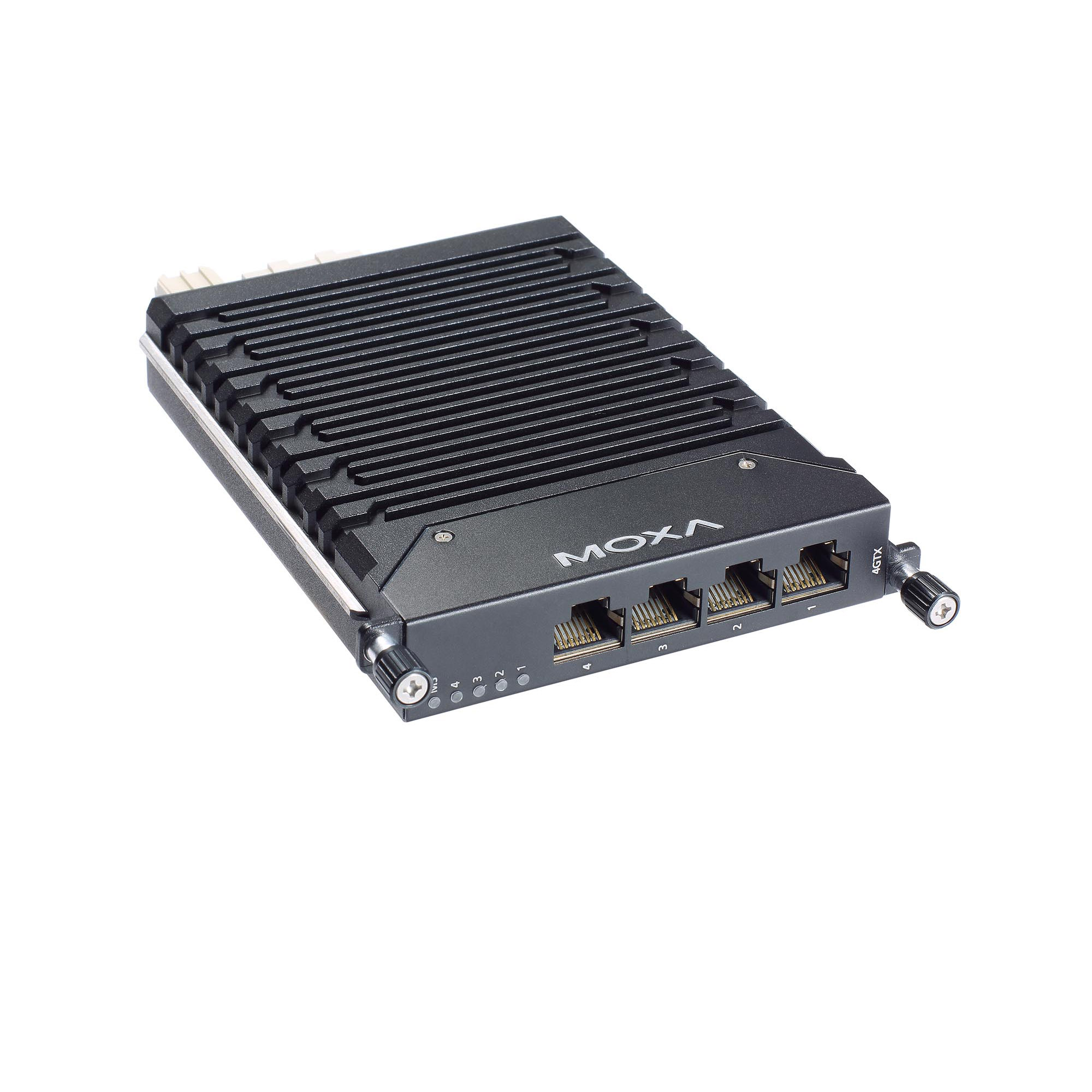 MOXA | Gigabit Ethernet module with 4 10/100/1000BaseT(X) ports