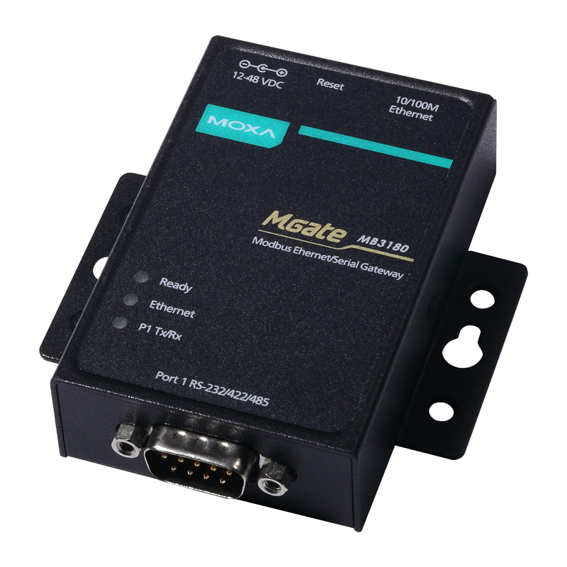 MOXA | 1-port standard Modbus gateway