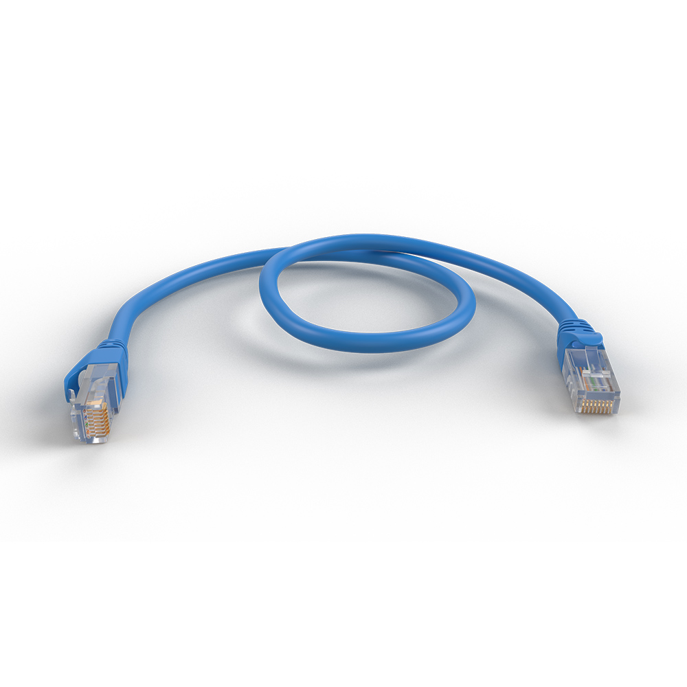 Garland CAT6 RJ45  U/UTP 24AWG Ethernet Cable | 0.25m | Blue