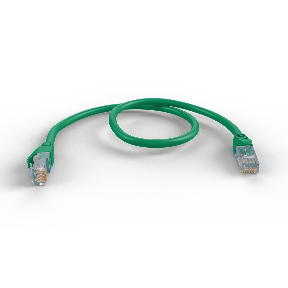 Garland CAT6 RJ45  U/UTP 24AWG Ethernet Cable | 0.5m | Green