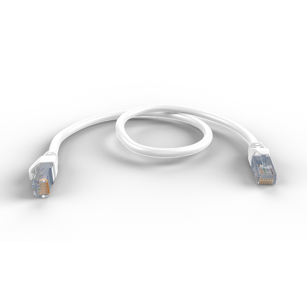 Garland CAT6 RJ45  U/UPT 24AWG Ethernet Cable | 0.75m | White
